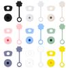 Silicone Spill Stopper Set Straw Cover Leak Stopper Anti Spill Stopper Set for Stanley 1.0/2.0 Tumbler Accessories
