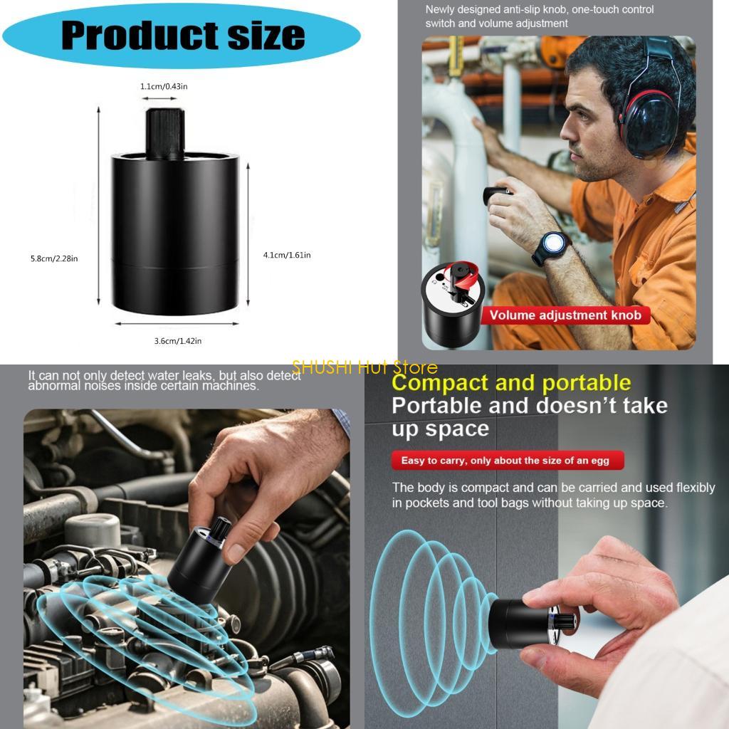 

Rechargeable Sensitive Acoustic ABS Leak Detection Device Suitable for Water Supply Drainage & HVAC Systems in Buildings D57B China Mainland