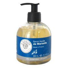 Savon Liquide De Marseille - LAINO - 300 Ml - Base Douce Et Naturelle - Sans Parfum Ni Conservateur