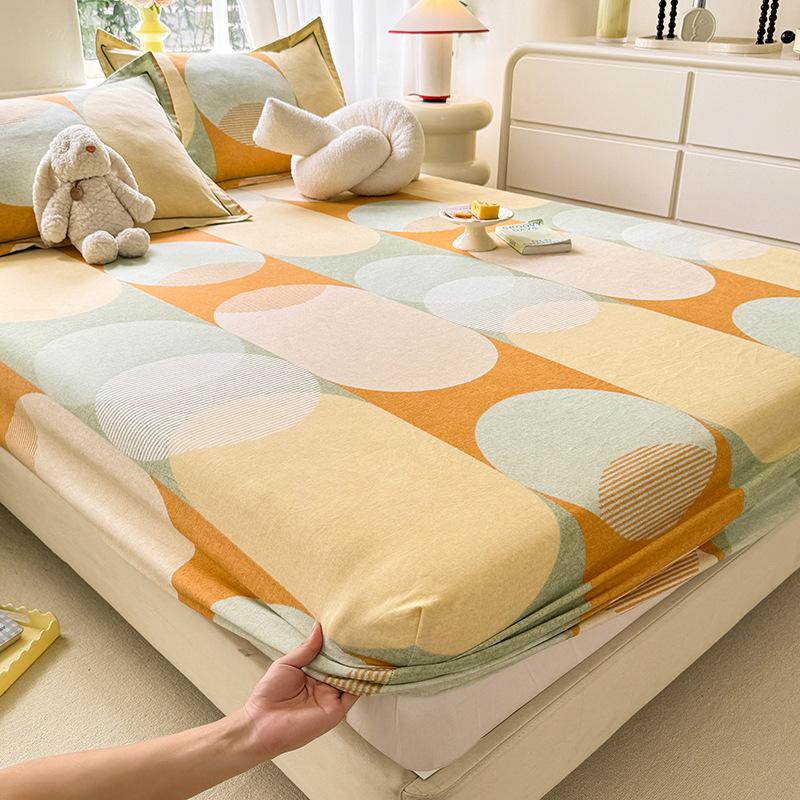 100% cotton Class A maternal and infant grade pure cotton abraded mattress single-piece bedspread Simmons mattress cover protective cover