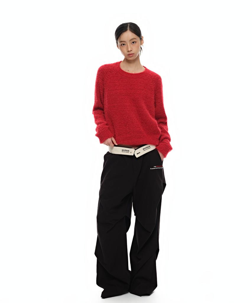 AEGO FREEDOM LAB Nip Arch Two-Way Pants_Black