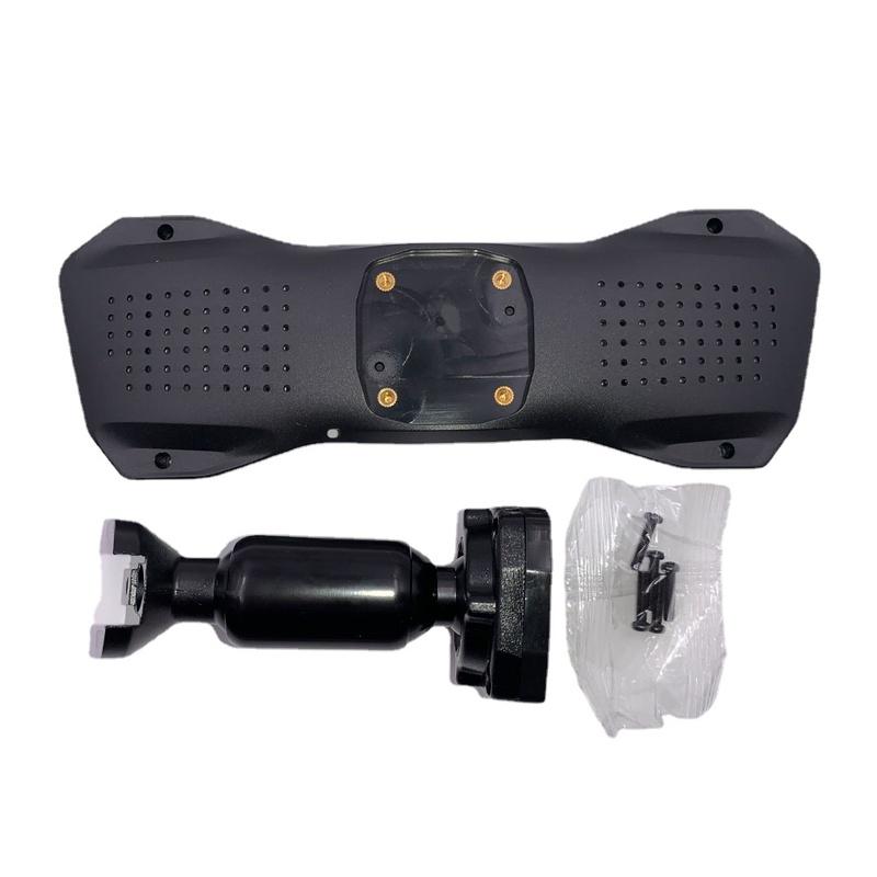 Car Interior Rear View Mirror Back Plate Panel And Bracket 14.5*6cm For Car Dvr Tead Rotatable  And Car Phone Holder