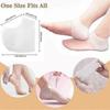 10 Pairs Silicone Heel Protectors, Silicone Heel Socks For Heel Spurs, Plantar Fasciitis, For Heel Pain Relief, Dry Cracked Heel - JV