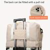 Large Capacity Foldable Travel Duffel Bag with Shoe Compartment, Sports Gym Tote Bag, Weekender Overnight Duffle Bag, Ideal for Travel, Vacation, Gym
