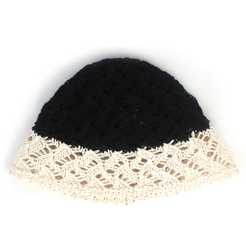 

Универсальная химия Панама Wave Knit Черно-белая FREE