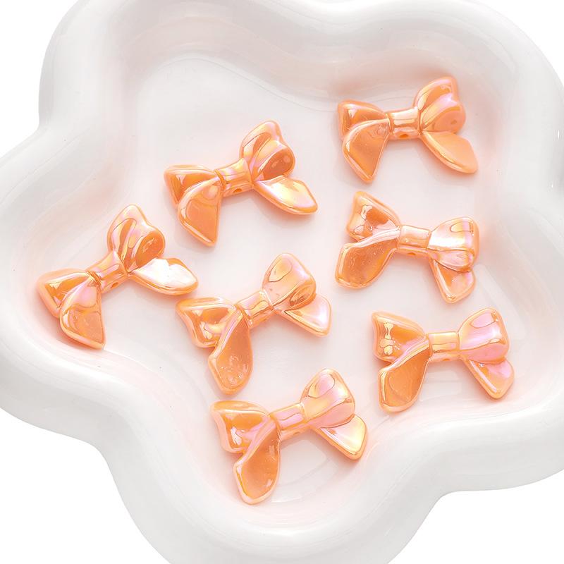 Acrylic AB Color Star Love Bow Bead Diy Handmade Beaded Bracelet Mobile Phone Chain Material