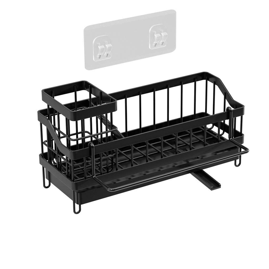 Kitchen Drain Rack Sink Sponge Rag Basket Sink Shelf Dishwashing Detergent Dishtop Storage Rack