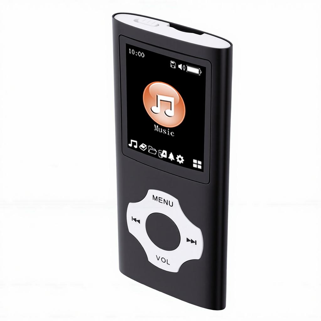MP3 Music Player with Bluetooth 5.3 HiFi Sound Audio Player 1.8 Inch Screen Support for Kids Adults