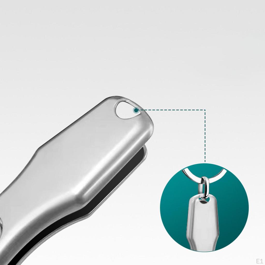 Zestaw 2 w 1 Obcinacz do paznokci Pilnik Wytrzymały Wygodny uchwyt Przenośny Manicure dla mężczyzn kobiet