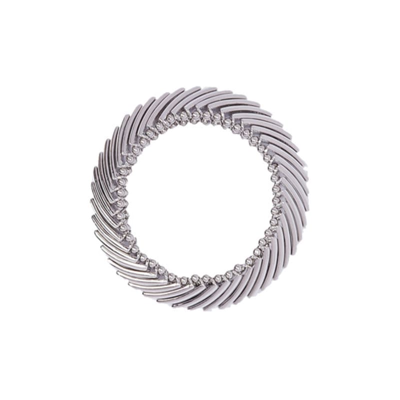 viollina Chevron Metal Bracelet