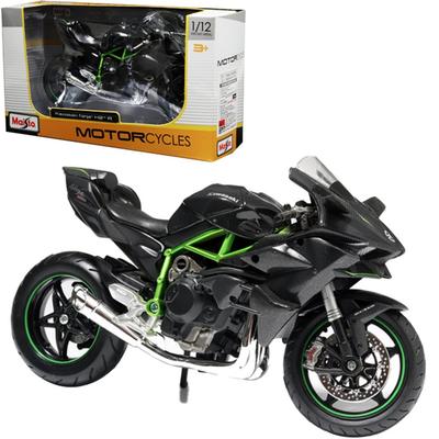Maisto 1:12 Kawasaki Ninja H2-R Diecast Motorradmodell, Grau