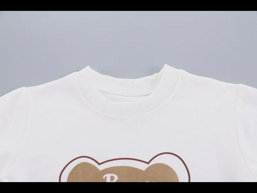 Dreiteiliger Anzug mit Cartoon-Pullover für Jungen: Frühjahr/Herbst 2024 Kollektion für 0-5 Jahre, Langarm