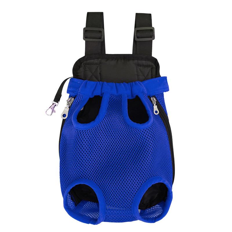 Portable Mesh Backpack for Small and Medium Pets - Breathable and Comfortable for Dogs and Cats