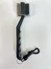 Golf Club and Ball Cleaning Brush with Double-Sided Nylon and Steel Bristles