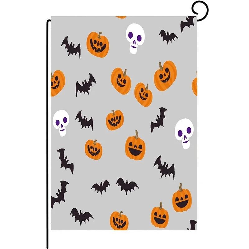Christmas Halloween Thanksgiving Garden Flag Welcome Party Festival Home Hanging Banners Decor 47X32cm