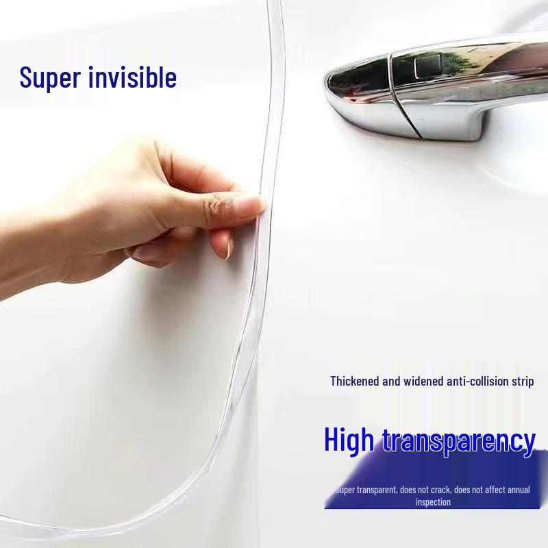 Transparent Car Door Edge Protection Strip - Anti-Collision, Anti-Scratch Adhesive