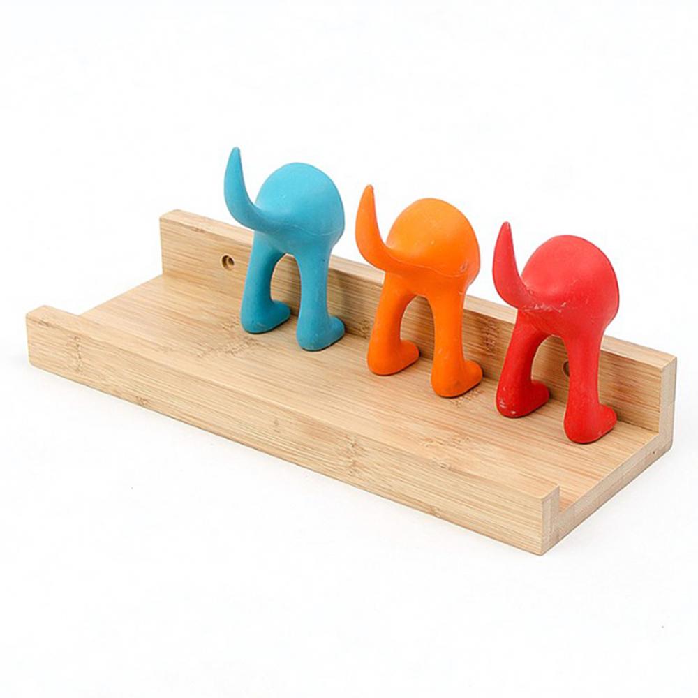 Wood Living Room Wall Mounted Storage Shelf Rack Display Bookcase Home Decor Wood Wall Shelf for living room