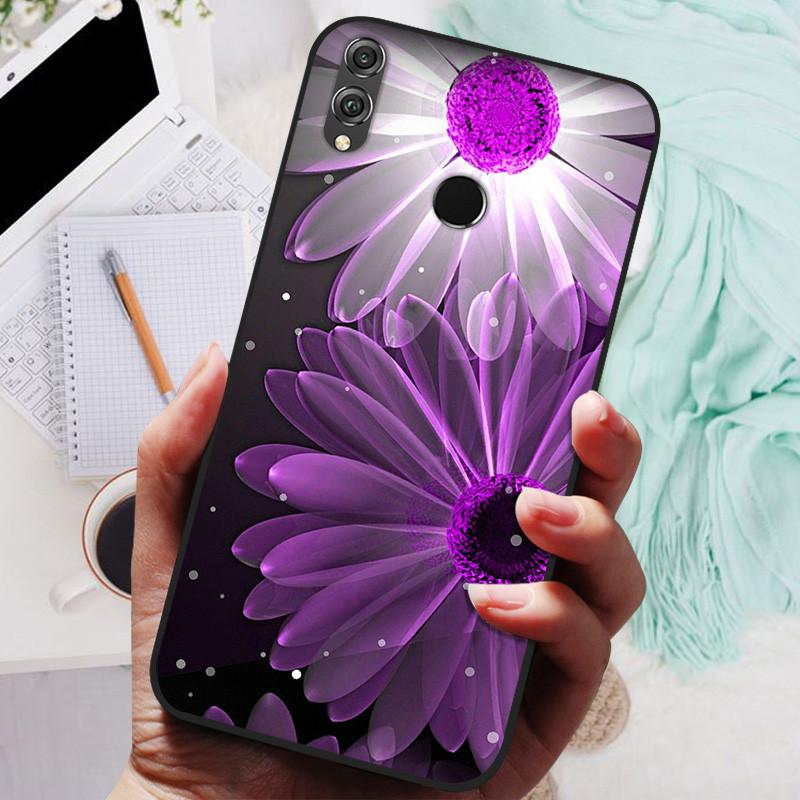 For Huawei honor 8x Case Silicone Luxury Cat Marble Soft Bumper Cover for Huawei honor 8x Max Protective Capas honor8x Max Funda