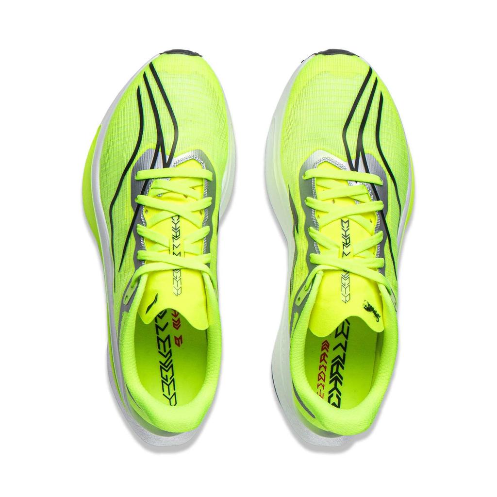 Li-Ning Women's Feidian 6C Challenger Running Shoes Fluorescent Green ARMW004-1