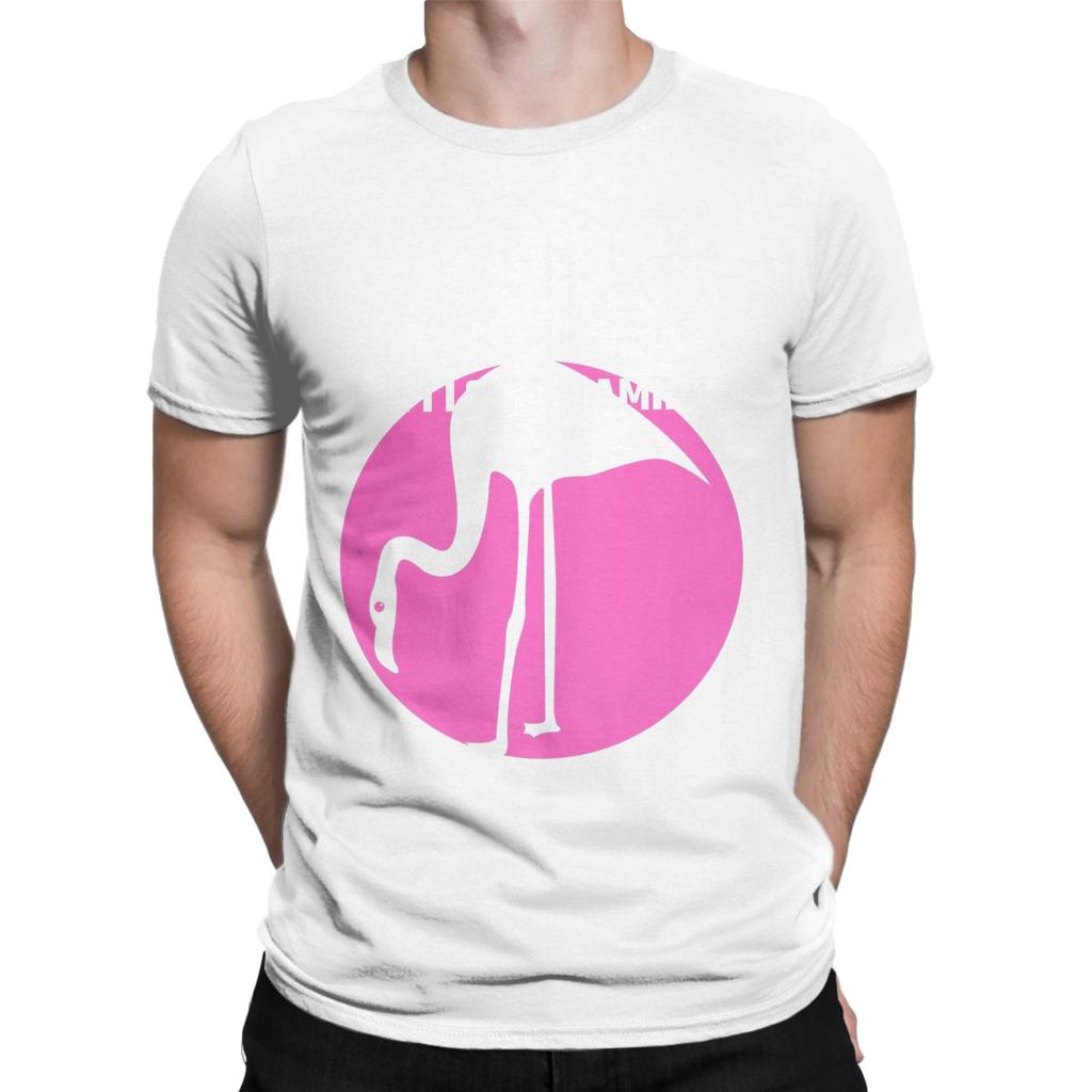 Unisex Milf Unisex I Love Flamingos Funny Milf Humour T Shirt Cotton Clothes Leisure Short Sleeve Crewneck Tee Shirt Birthday Tshirt