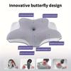 2026 New Solid Color Special-shaped Horn Pillow, Butterfly Pillow Memory Cotton Slow Rebound Neck Protection Sleep Pillow