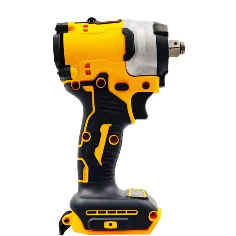 Passend für Dewalt 18V 20V Akku Bürstenloser Schlagschrauber Elektrischer Schraubendreher 500N.M 2-in-1 Akku-Schrauber Reparatur Elektrowerkzeuge