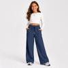 Kids High Waist Wide Leg Yoga Pants Color Athletic Sweatpants for Boys and Girls