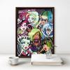 M-Monster H-High Cartoon Diamond Painting Kit Diamond Embroidery Cross Stitch Handmade Art Gift Crafts Home Decor Children Gift
