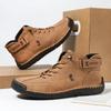 Popular Men's Shoes High-top Men's Casual Shoes Winter Shoes Martin Boots Men's Stitched Fox Shoes