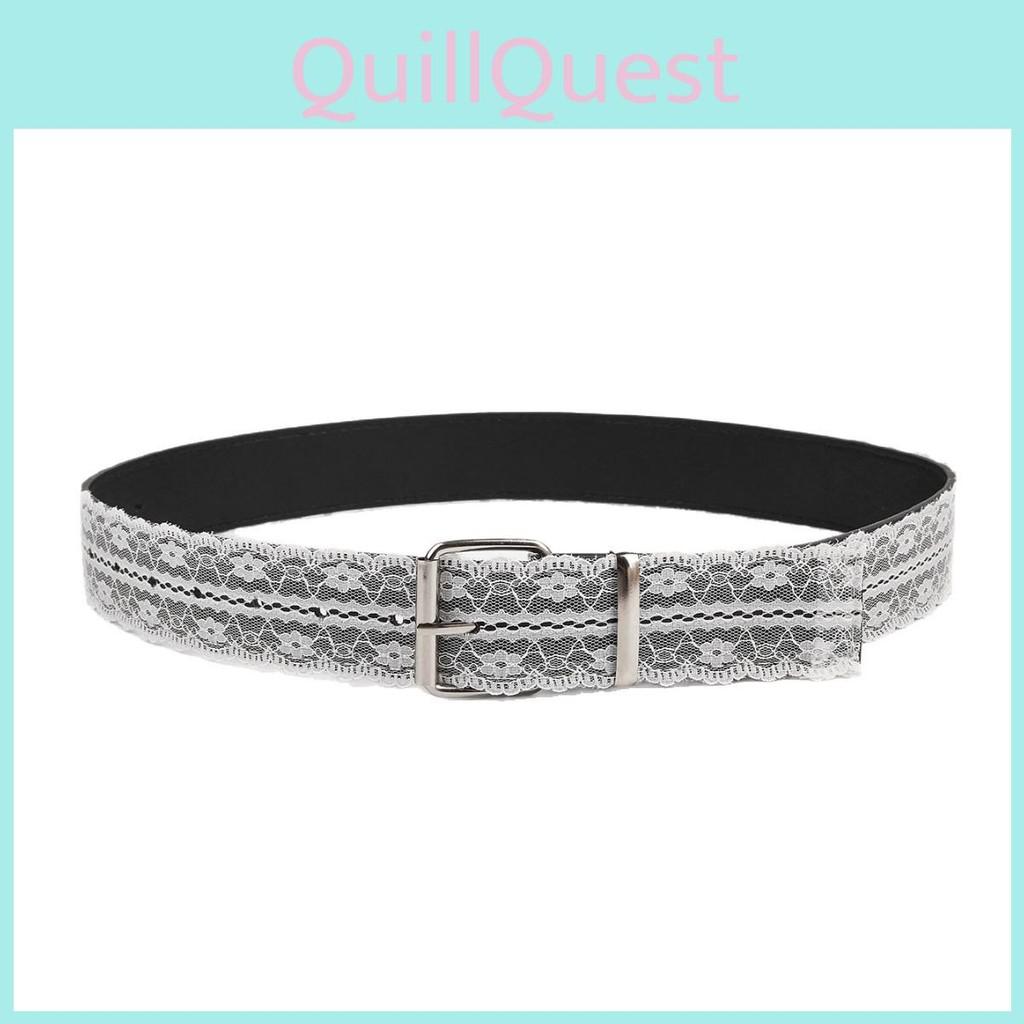 Flower Lace Simple And Element Design Women Casual Waist Belt For Use Daily