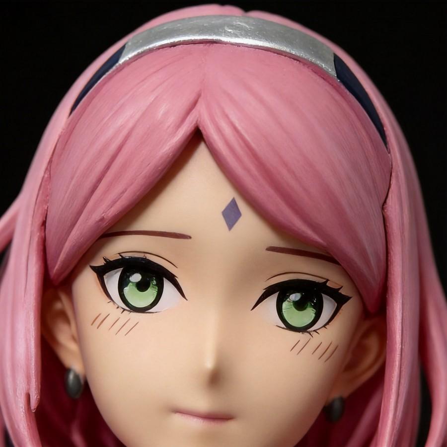 Naruto Shippuden Sakura Haruno GK Statue Anime Beauty Figure Model Collection Desktop Decor Gift Ornament