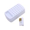 2 In 1 Nail Drill Bits Storage Box 30 Holes with Cleanning Brush Manicure Salon Grinding Head Holder Display Nail Art Accessory