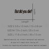 But Did You Die Fun Engraved Stickers Creativeandfunny Stickers For Cartoon Fansandloverhigh Quality For Car Trucks Motorcycles
