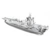 Roosevelt Aircraft Carrier 3D Stainless Steel DIY Metal Puzzle - Glue-Free Assembly