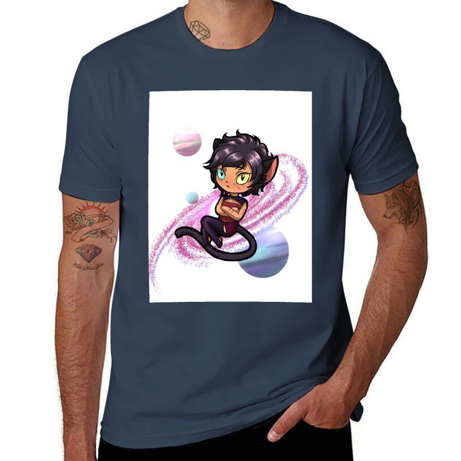 Catra Chibi Tshirt Soft Touch Basic Cotton Tshirt S