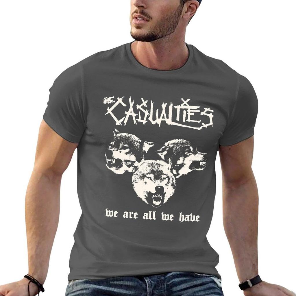 the casualties band TShirt Creative Graphic Tee Shirt
