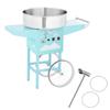 Mobile Cotton Candy Machine, Turquoise, Bowl Diameter 520mm, Sugar Measuring Cup