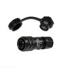 WEIPU SA8 SA810+SA812 M8 2 3 4 6 8Pin Male Plug Female Socket Panel Waterproof Electrical Connector Medica IP67 Rear Nut Seat
