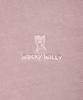 Wacky Willy Pigment Zip-Up Hoodie Pink
