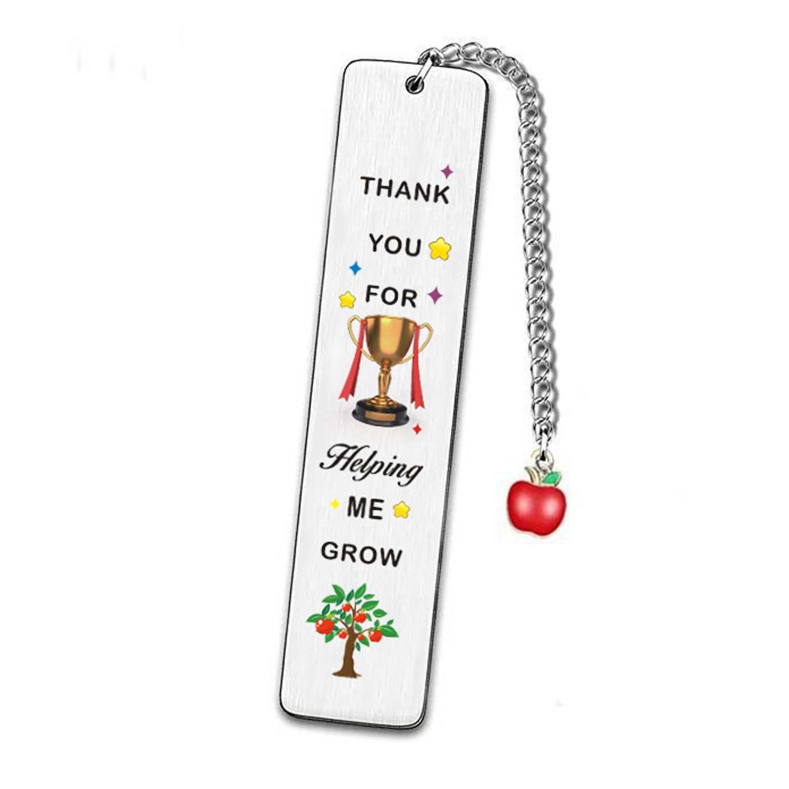 

Рождественские подарки учителю, закладки для учителей с подвесками, возвращение в школу, окончание года, выход на пенсию, день рождения One Size