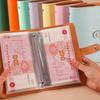 Portofel de economii colorat și elegant cu 100 de plicuri reutilizabile pentru bugetare și gestionarea finanțelor personale