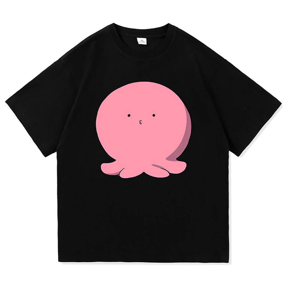 Kawaii Takopi T Shirt 2025 Anime Takopi’s Original Sin Retro Men/women Clothing Vintage Harajuku High Quality Cotton Tshirts