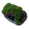 Moss Fish Tank Accessories Landscaping Fish Hiding Cave Garden Pond Ornaments Broken Barrel  Tank