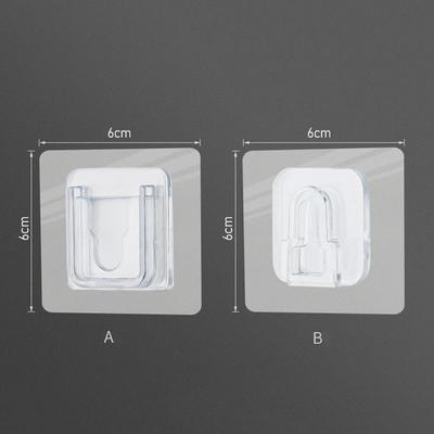 Klebstoff Starke 5/10 Set Saugnapf Für Küche Transparent Haken Wand Lagerung Halter Aufhänger Tasse Saugnapf Badezimmer Doppel-seitige Wand Haken Einzigartige