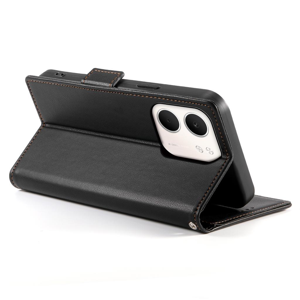 For Oppo A5x 5G/4G Stand Case PU Leather Wallet Phone Cover