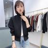 Korean Style Women's Petite Casual Stand Collar Jacket, Spring/Autumn 2025 Collection
