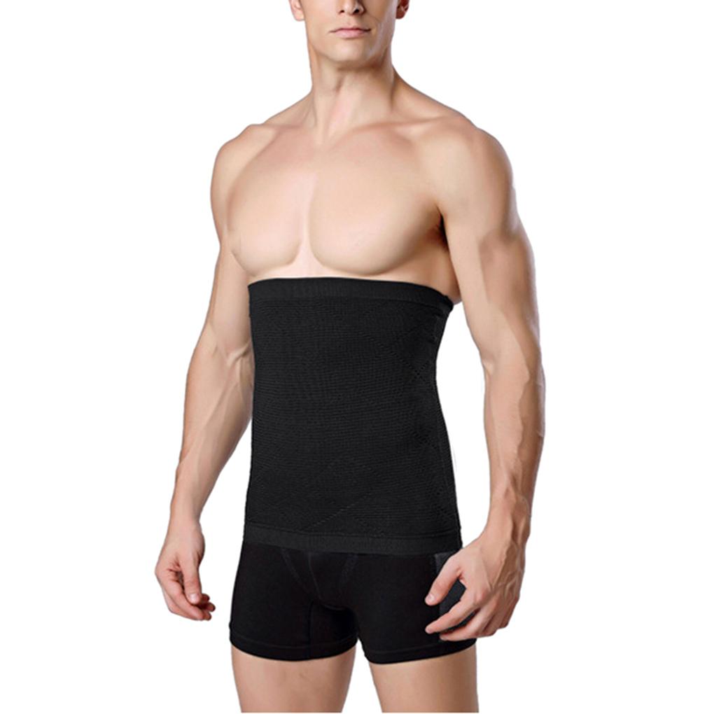 Men Belly Waist Abdomen Belt Shapewear Slim Body Belly Waist Compression Underwear Band