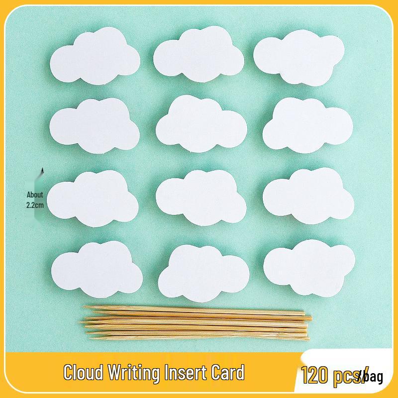 Sushi Cartoon Cupcake Toppers & Ice Cream Flag Picks for Happy Birthday Desserts