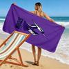 Melbourne Storm Print Beach Towel, Large Soft Quick Dry Towel for Beach Camping Swimming