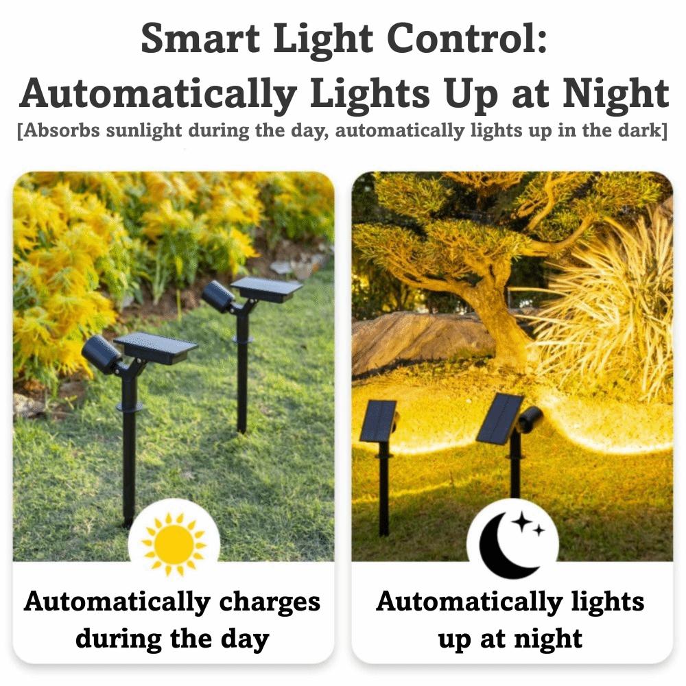 LED Light Waterproof Solar Lamp 0.2W 1.2V Outdoor Lights White Light/Warm Light LED Light Source Garden Light Courtyard Light